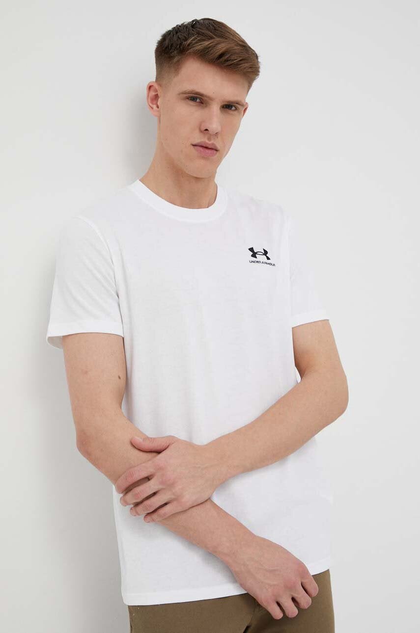 Under Armour  tréninkové tričko pánské UA LOGO EMB HEAVYWEIGHT