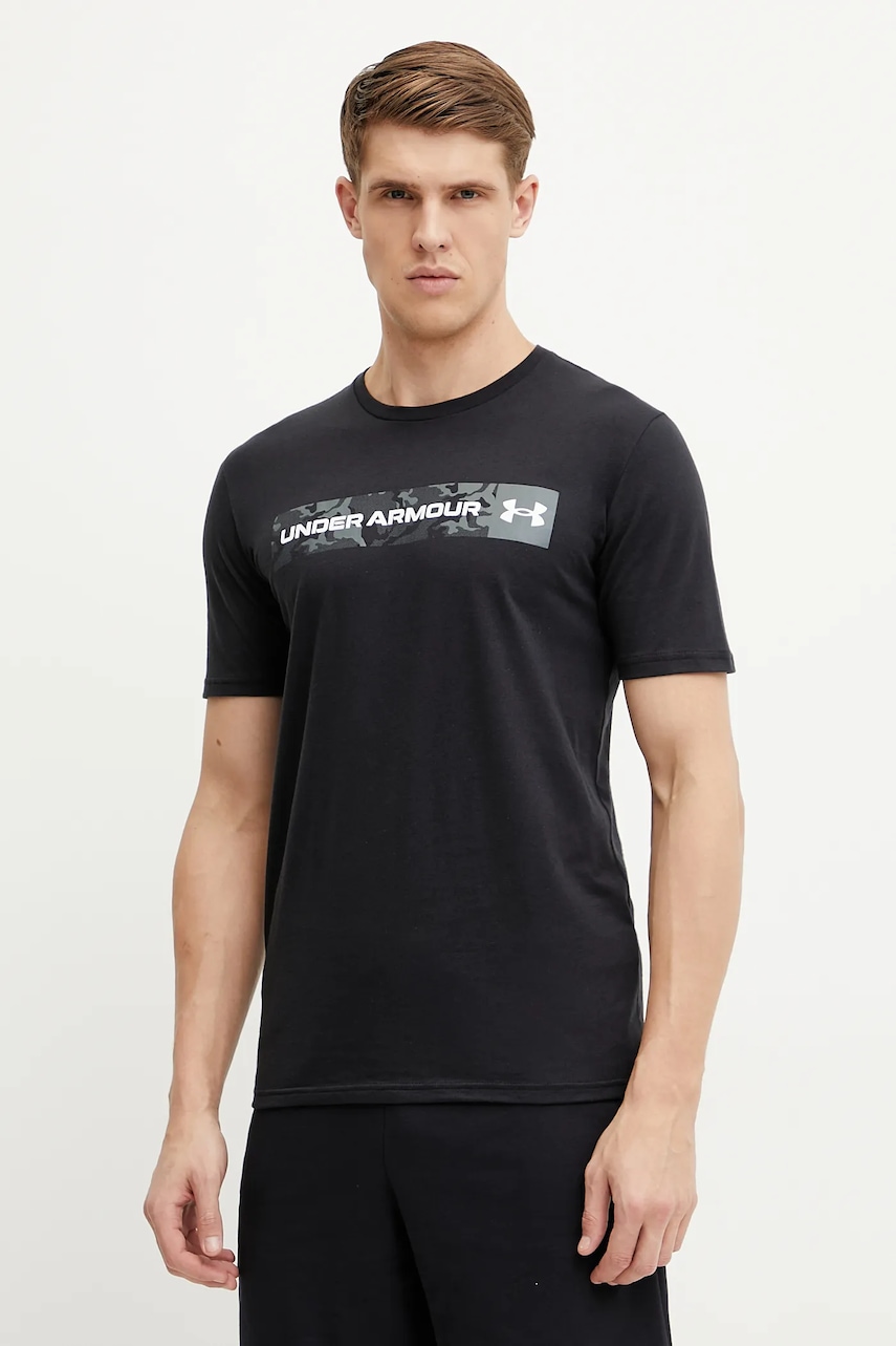 Under Armour  tričko pánské s bavlnou CAMO CHEST