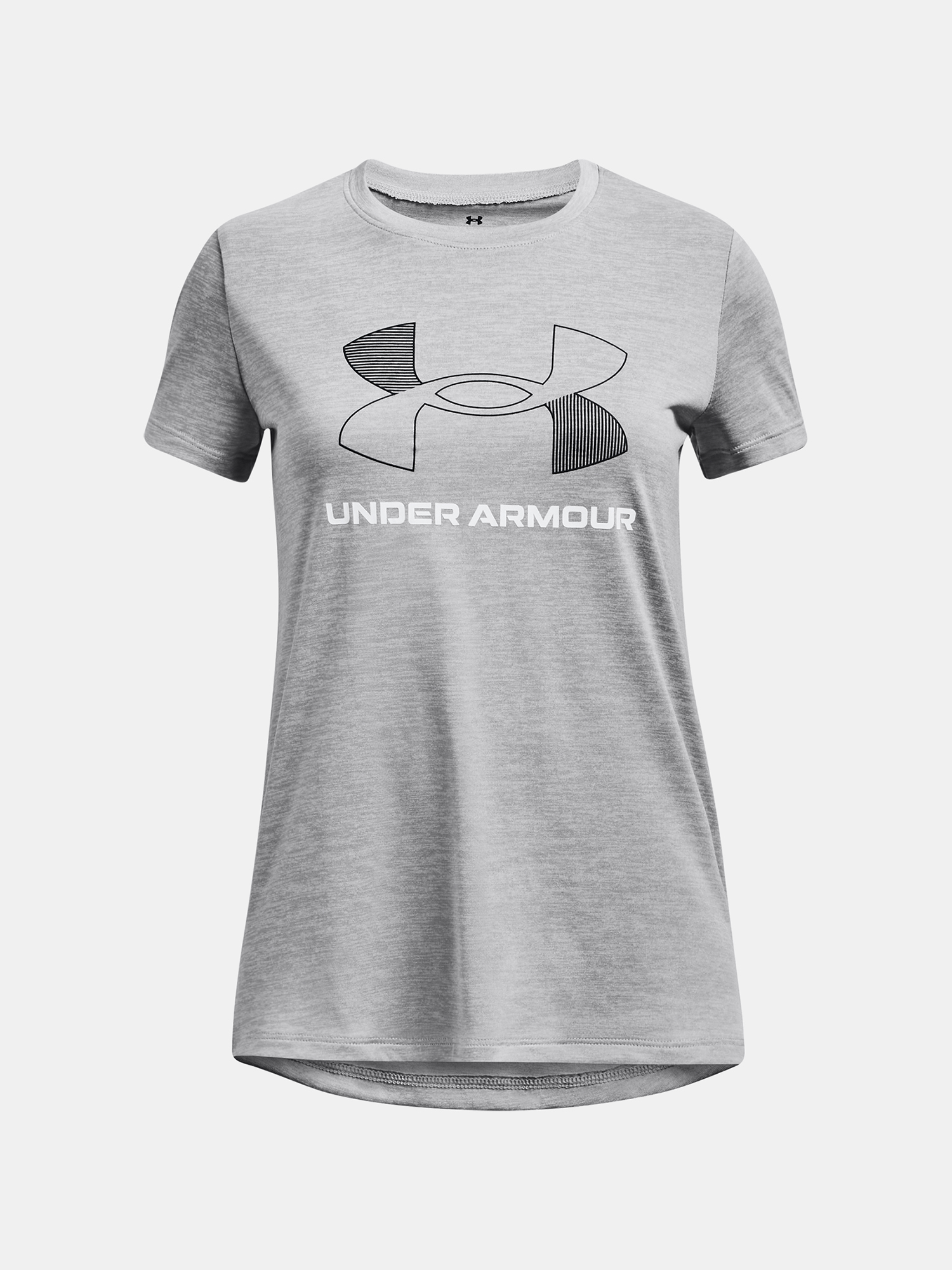 Under Armour Tričko UA Tech BL Twist SS-GRY - Holky