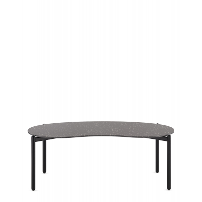 Undique 119x59 cm černé terrazzo Kartell