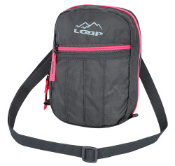 Unisex dokladovka LOAP OLLA Šedá/Růžová
