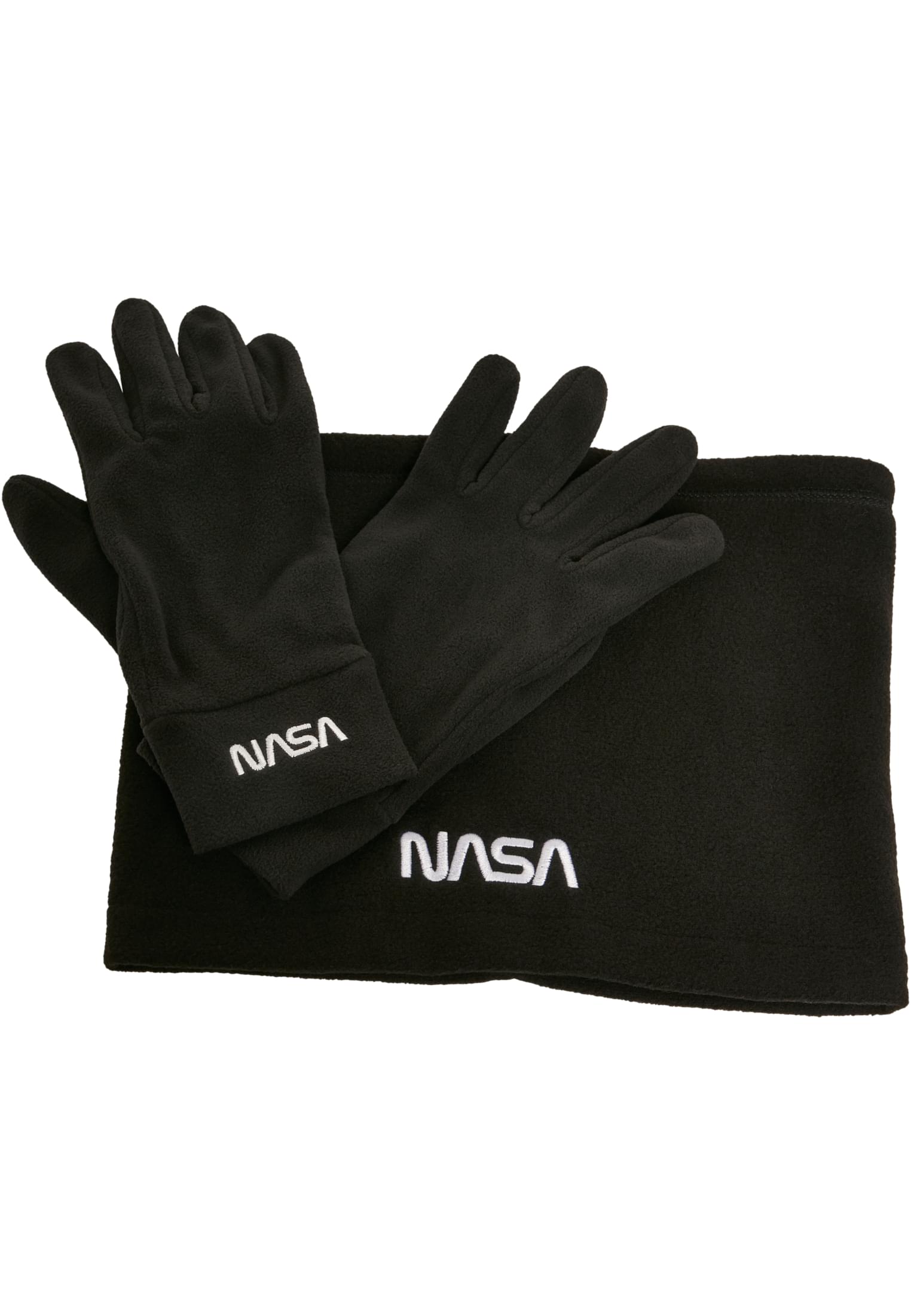 Unisex set rukavice+nákrčník Mister Tee NASA Fleece Set