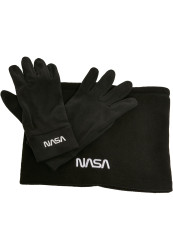 Unisex set rukavice+nákrčník Mister Tee NASA Fleece Set