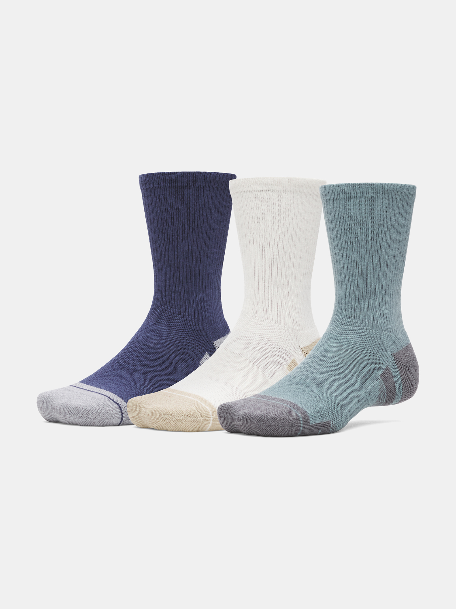 Unisexové ponožky Under Armour UA Performance Tech 3pk Crew-BLU - unisex