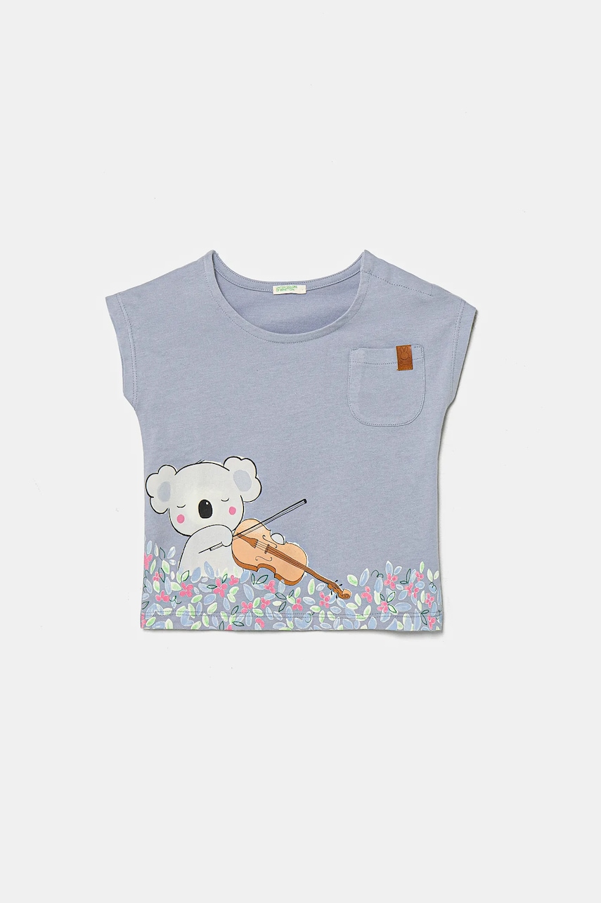 United Colors of Benetton  Bavlněné dětské tričko