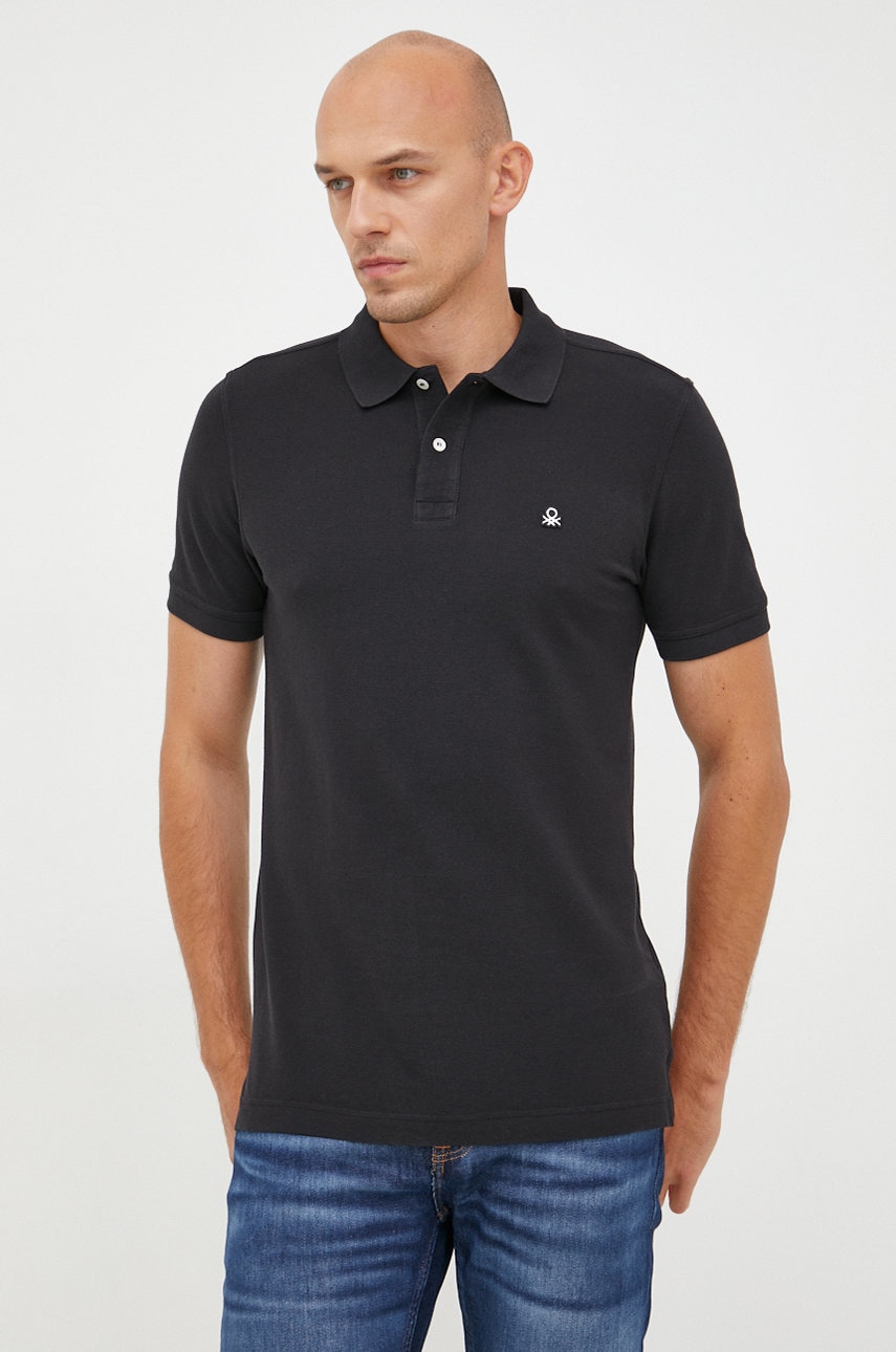 United Colors of Benetton  Bavlněné polo tričko
