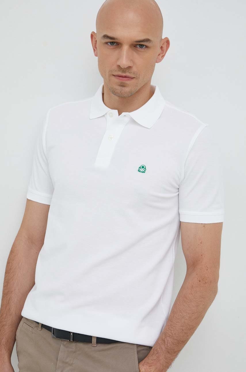 United Colors of Benetton  Bavlněné polo tričko