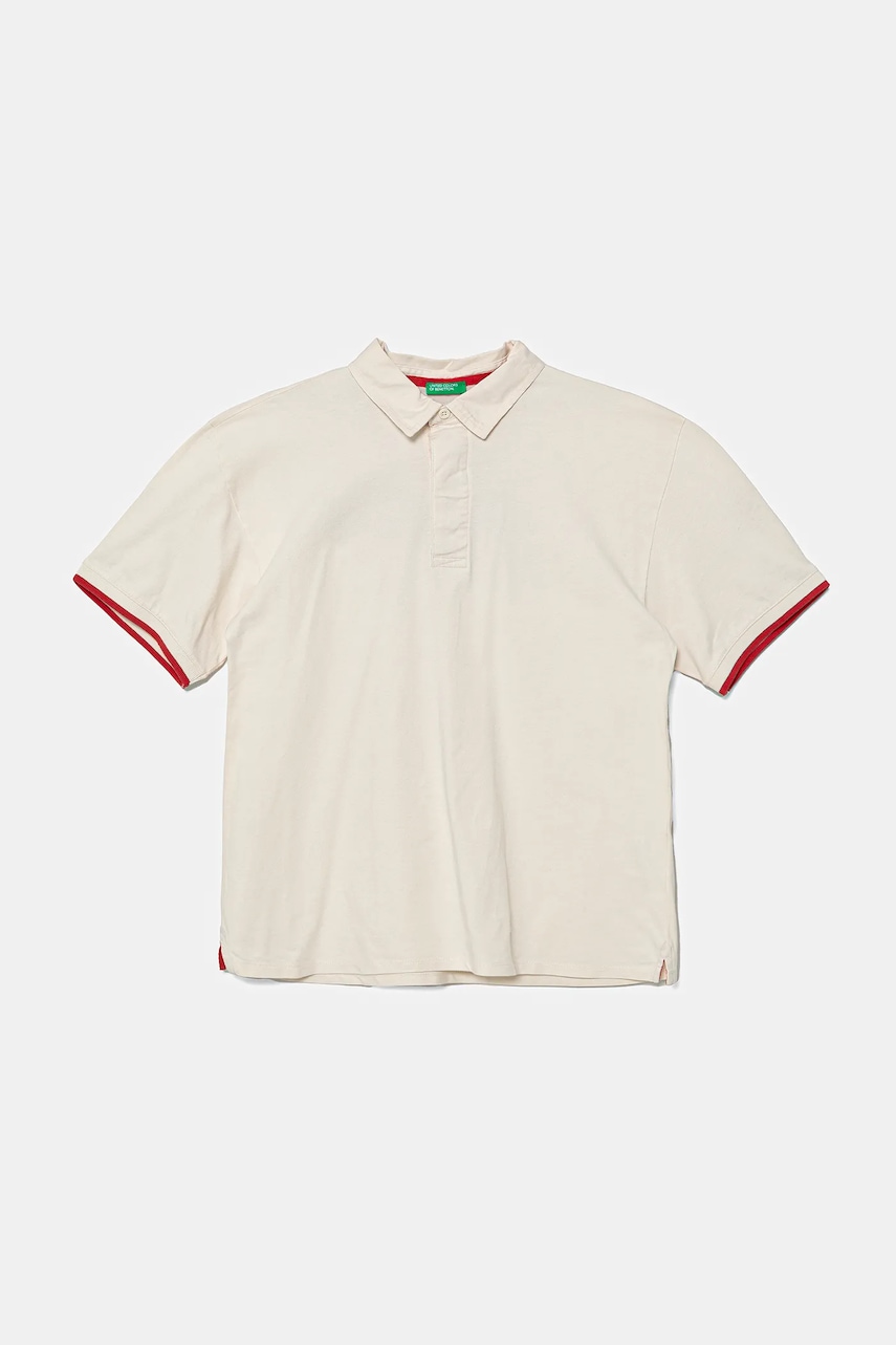 United Colors of Benetton  Bavlněné polo tričko