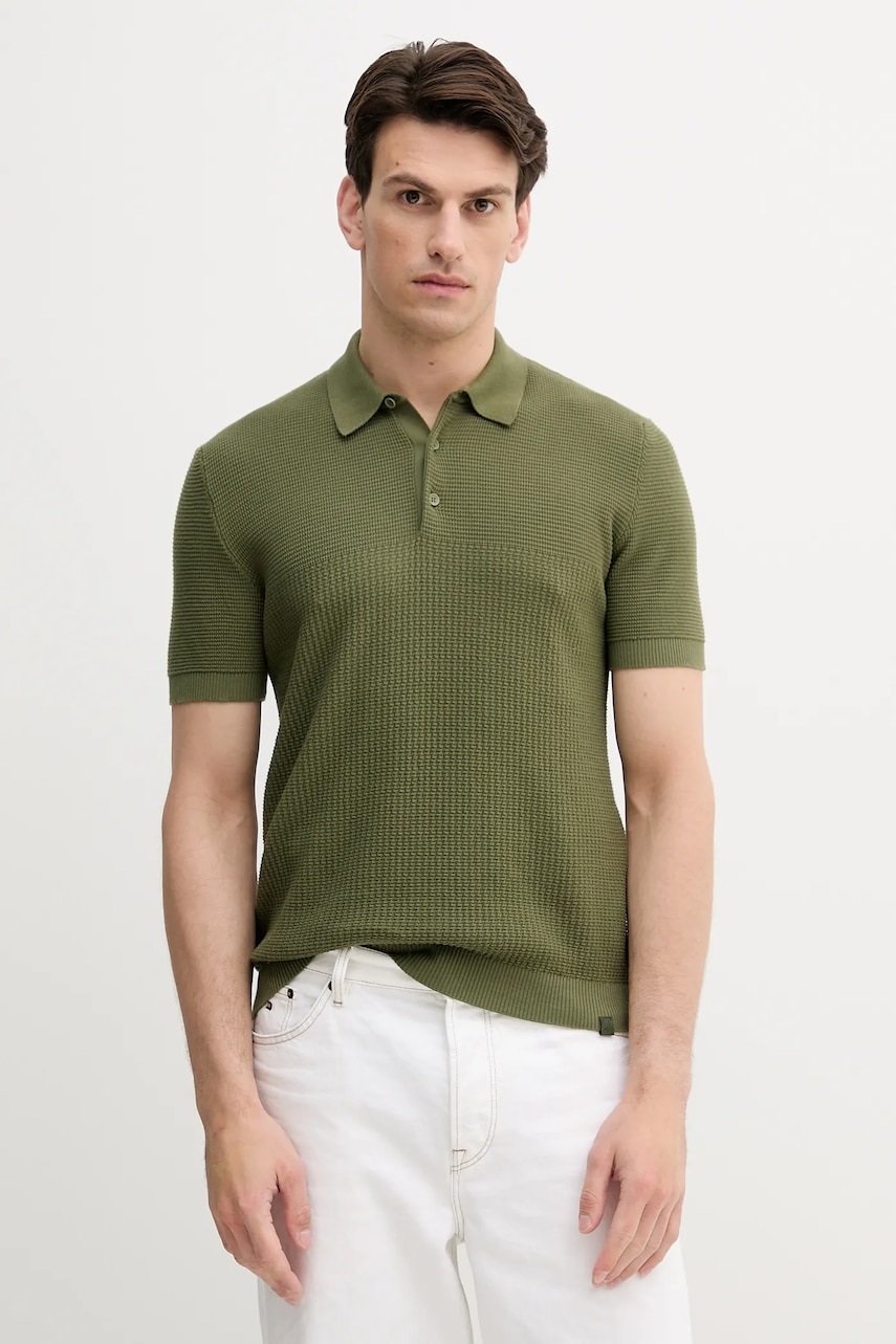 United Colors of Benetton  Bavlněné polo tričko