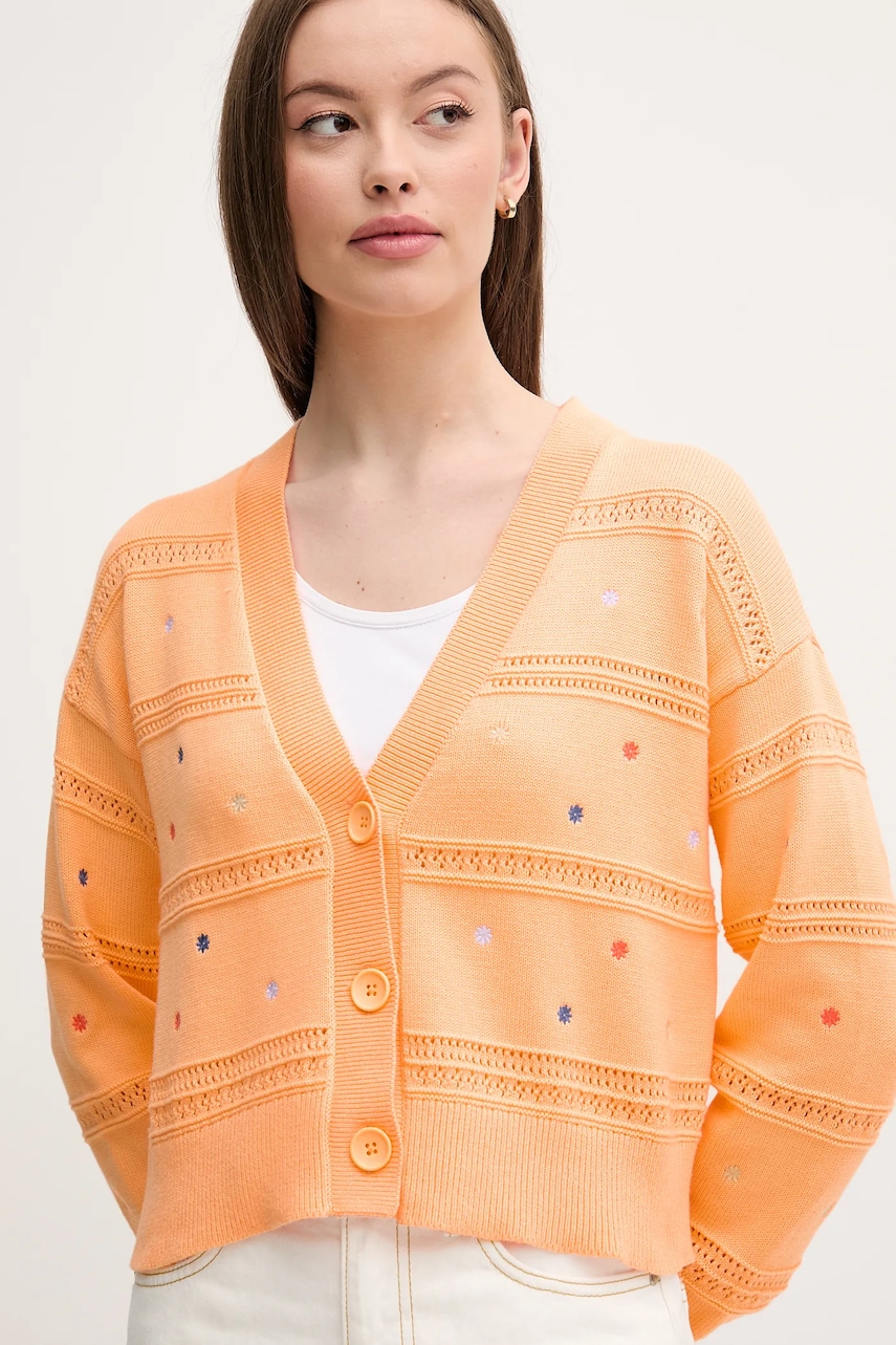 United Colors of Benetton  Bavlněný kardigan