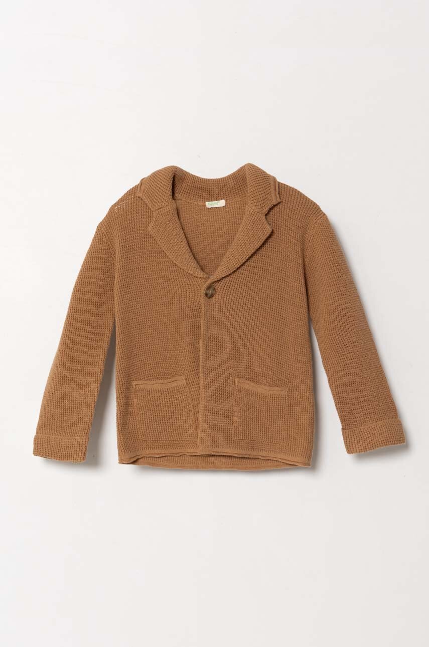 United Colors of Benetton  Cardigan s lněnou směsí
