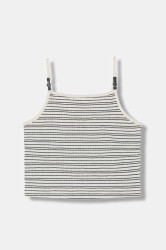 United Colors of Benetton  crop top dětské s bavlnou