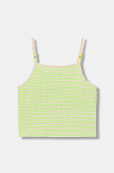 United Colors of Benetton  crop top dětské s bavlnou