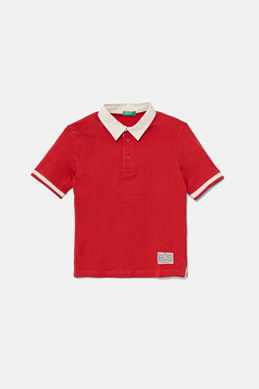 United Colors of Benetton  Dětská bavlněná polokošile