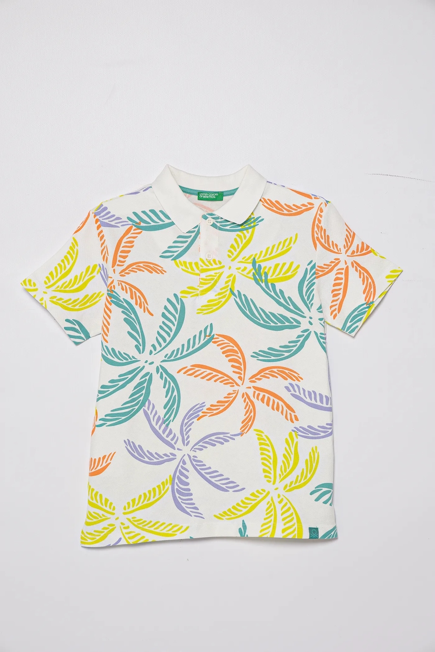 United Colors of Benetton  Dětská bavlněná polokošile