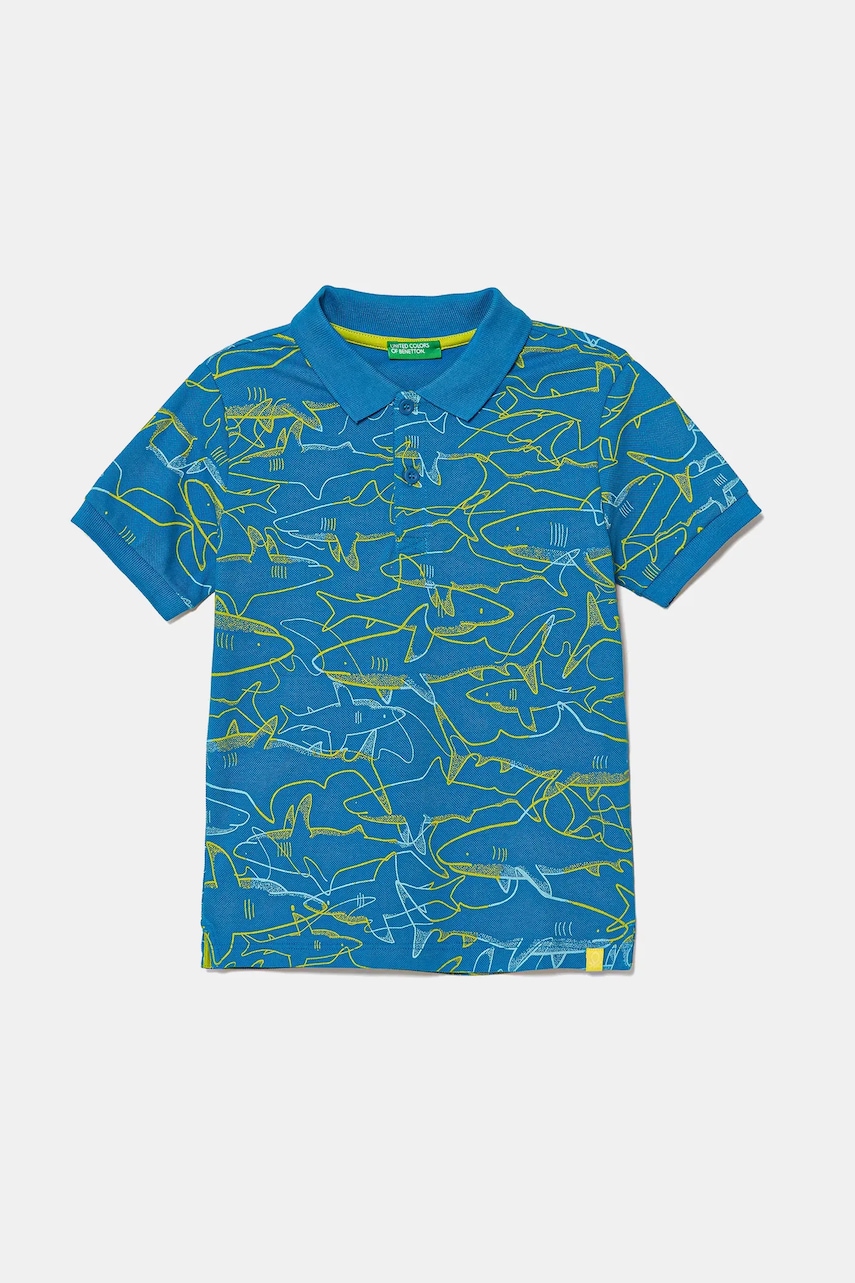 United Colors of Benetton  Dětská bavlněná polokošile