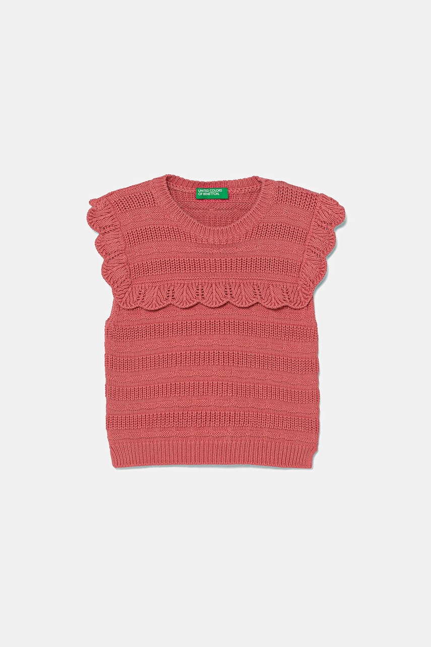 United Colors of Benetton  Dětská bavlněná vesta