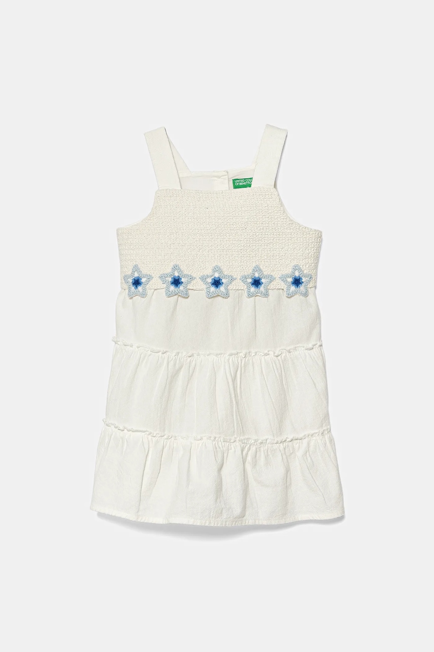 United Colors of Benetton  Dětské bavlněné šaty