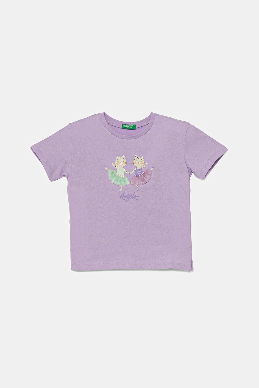 United Colors of Benetton  Dětské bavlněné tričko