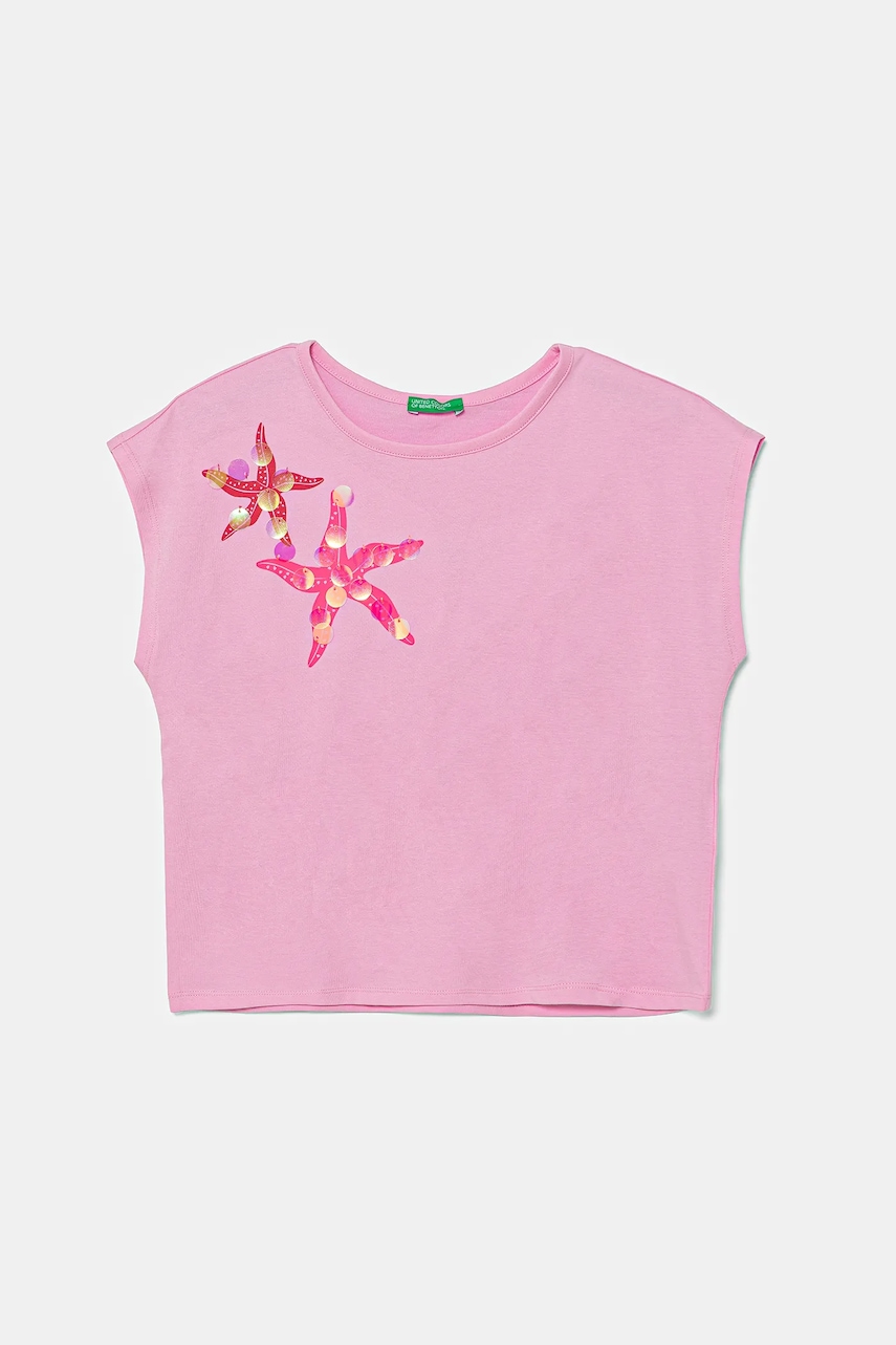 United Colors of Benetton  Dětské bavlněné tričko