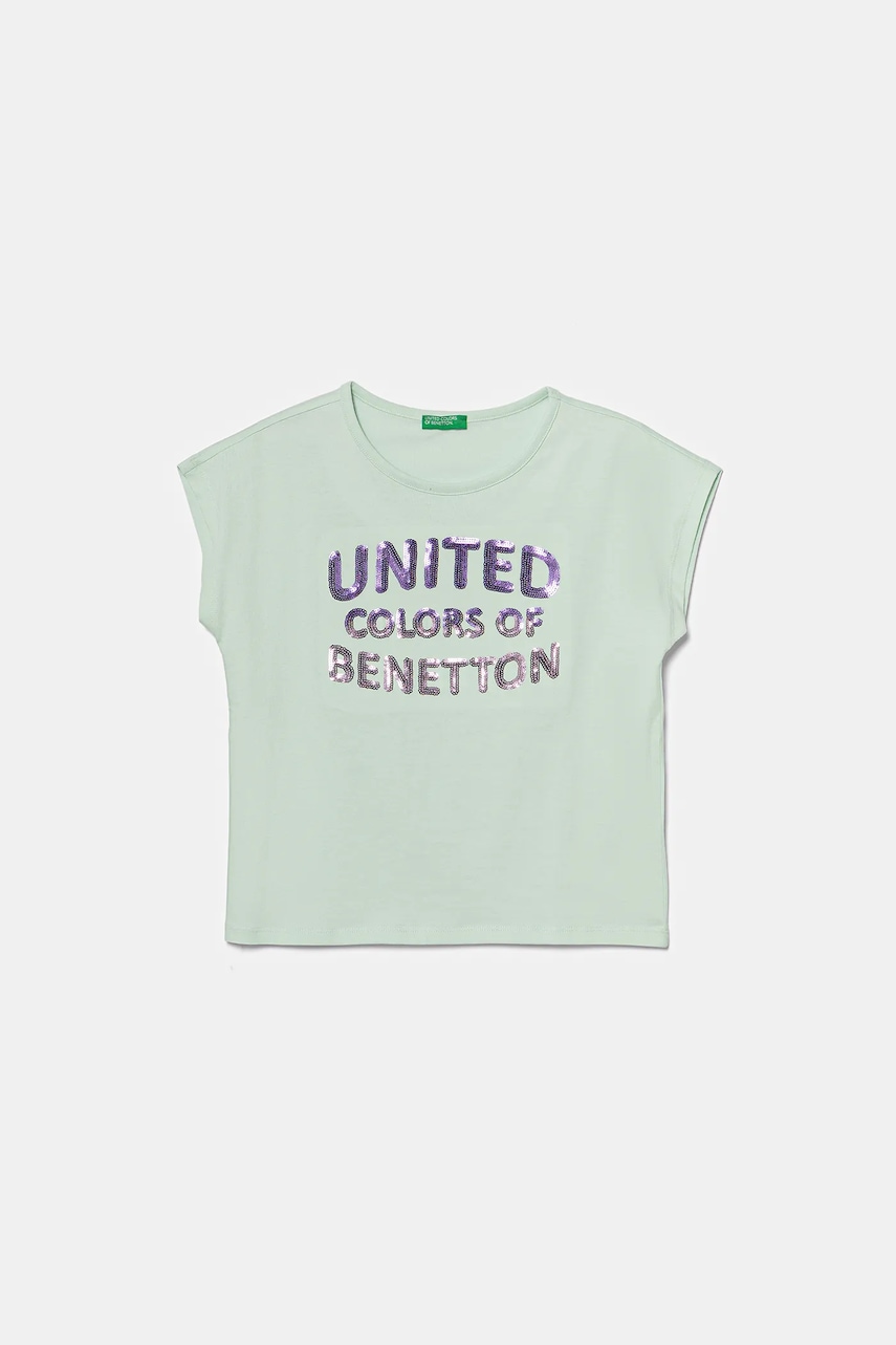 United Colors of Benetton  Dětské bavlněné tričko