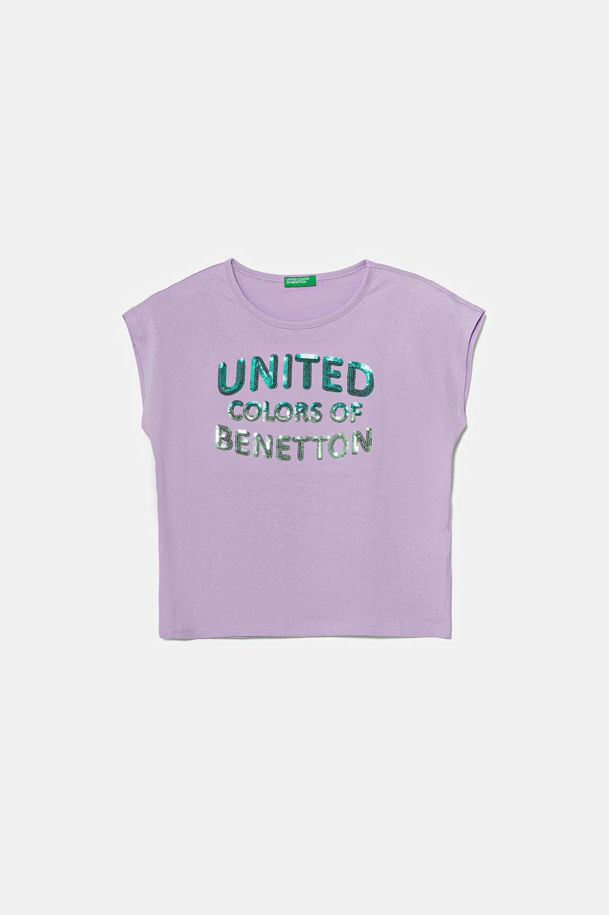 United Colors of Benetton  Dětské bavlněné tričko
