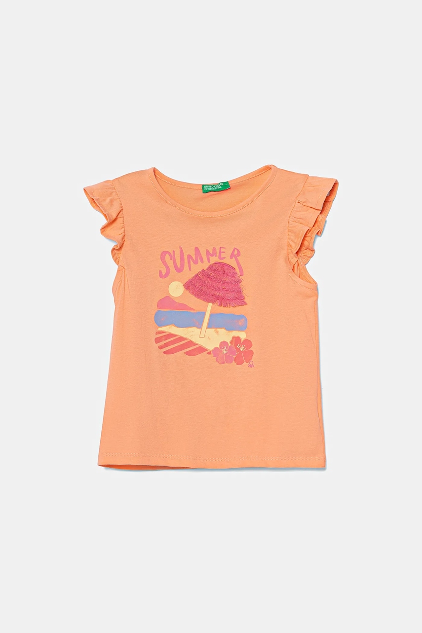 United Colors of Benetton  Dětské bavlněné tričko