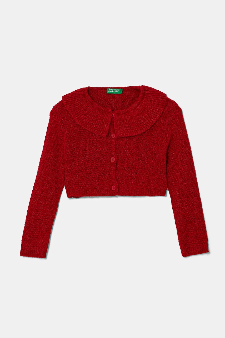 United Colors of Benetton  Dětský kardigan s příměsí vlny
