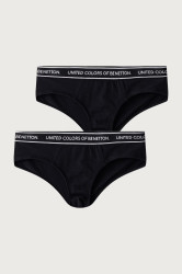 United Colors of Benetton  kalhotky dětské bavlněné s elastanem 2-pack