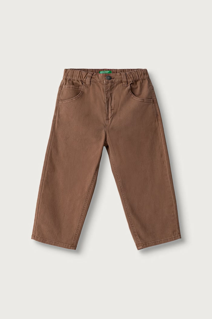 United Colors of Benetton  kalhoty dětské bavlněné s elastanem