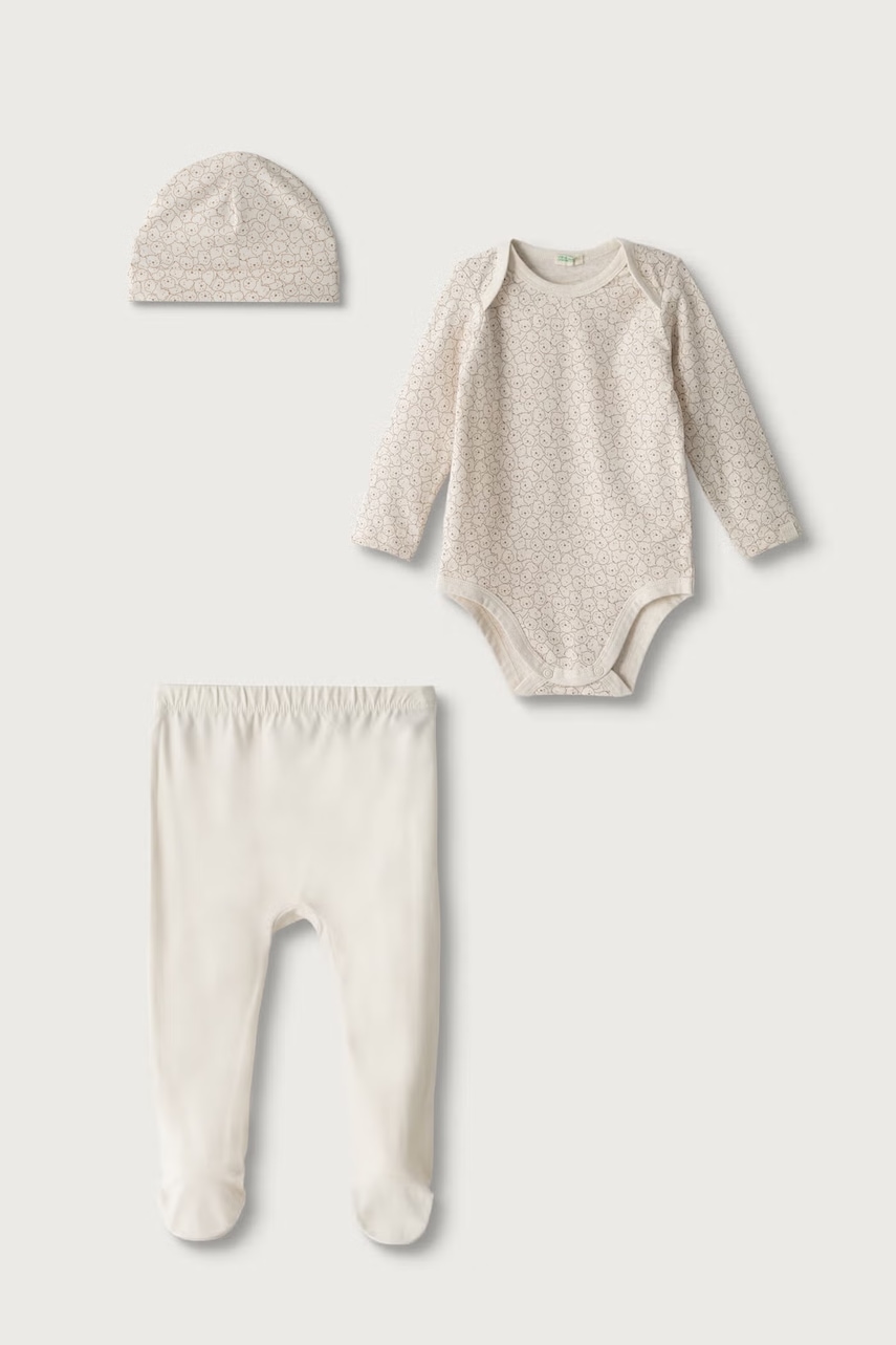 United Colors of Benetton  každodenní set kojenecký bavlněný s elastanem