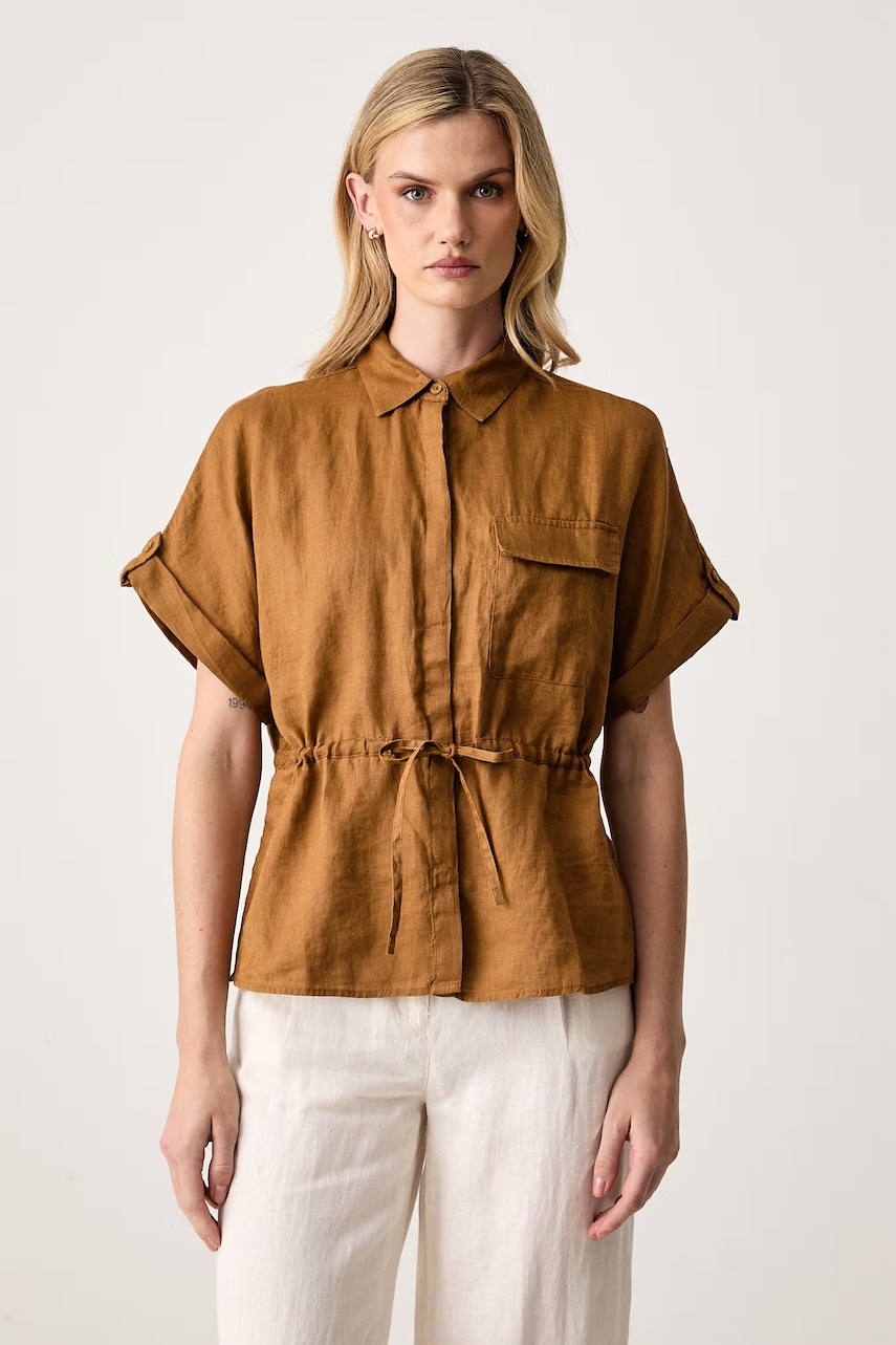 United Colors of Benetton  košile dámská lněná