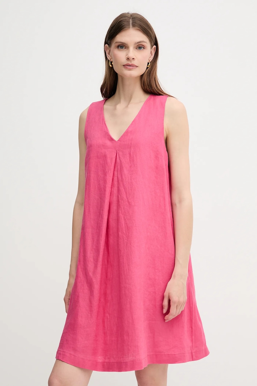 United Colors of Benetton  Lněné šaty