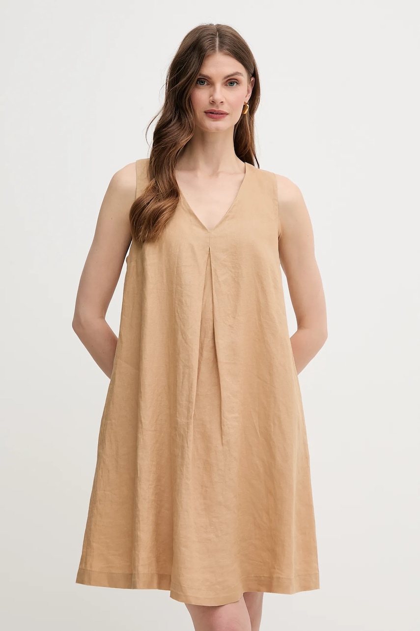 United Colors of Benetton  Lněné šaty