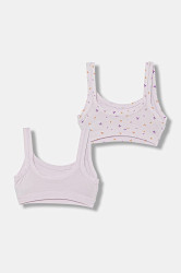 United Colors of Benetton  podprsenka dětská bavlněná 2-pack