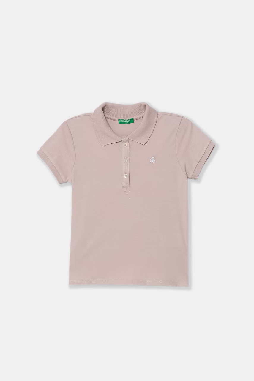 United Colors of Benetton  Polo dětské bavlněné s elastanem