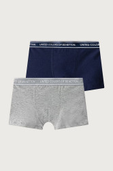 United Colors of Benetton  přiléhavé boxerky dětské bavlněné s elastanem 2-pack