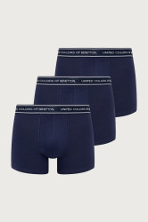 United Colors of Benetton  přiléhavé boxerky pánské bavlněné s elastanem 3-pack