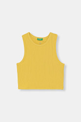 United Colors of Benetton  top dětské bavlněné s elastanem