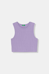 United Colors of Benetton  top dětský bavlněný s elastanem