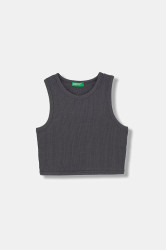 United Colors of Benetton  top dětský bavlněný s elastanem