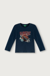 United Colors of Benetton  tričko s dlouhým rukávem dětské bavlněné