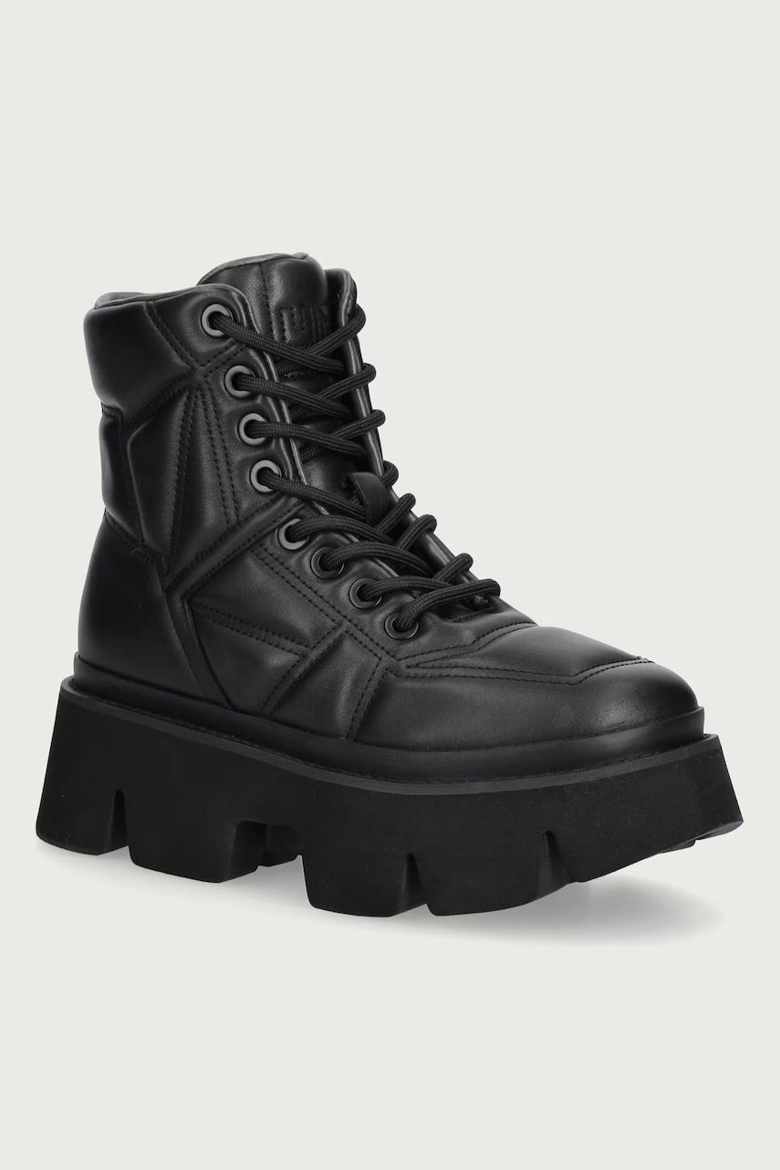 United Nude  farmářky dámské kožené Stomper Puffy Combat