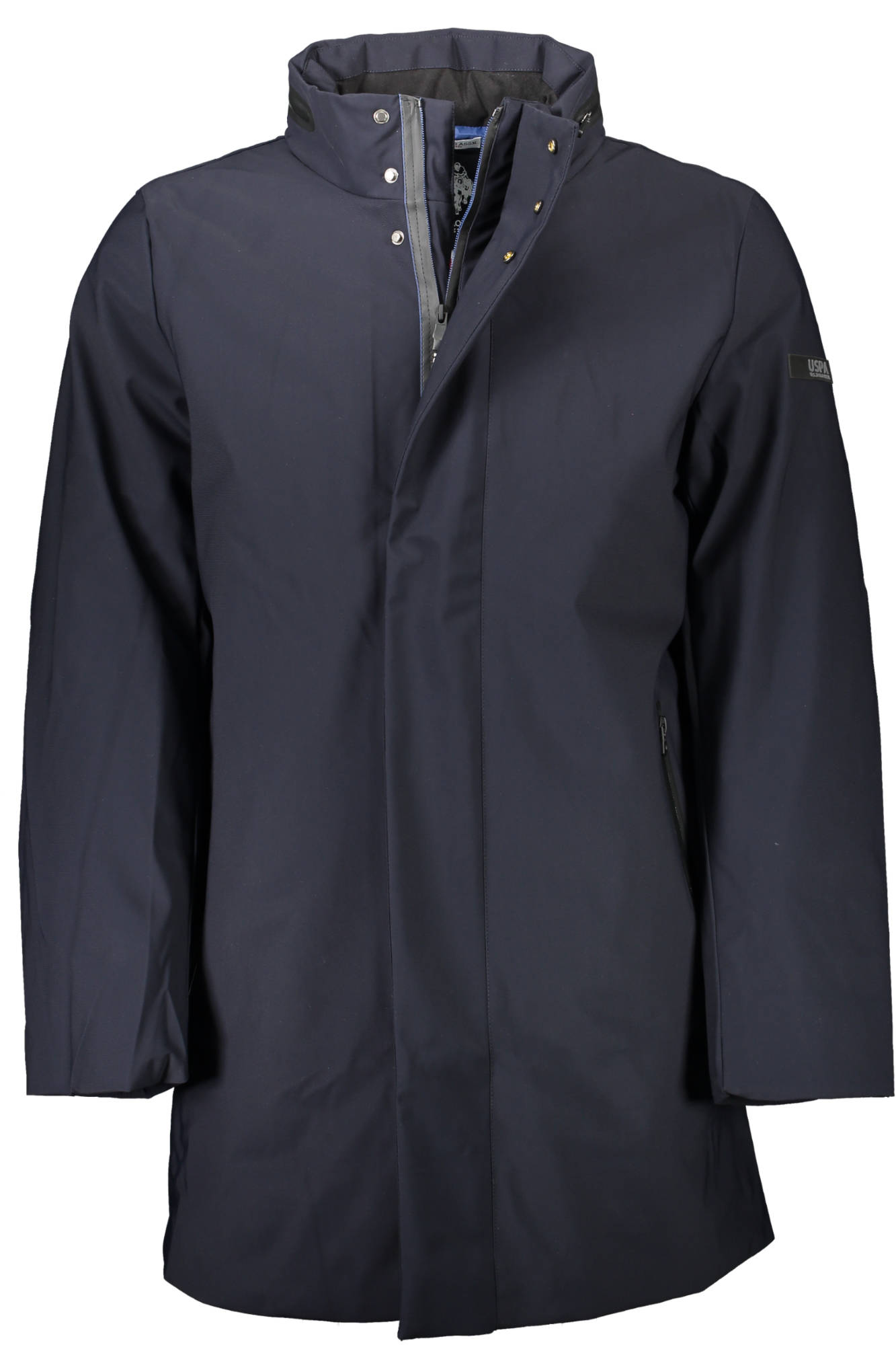 US BLUE MEN'S TRENCH POLO SHIRT