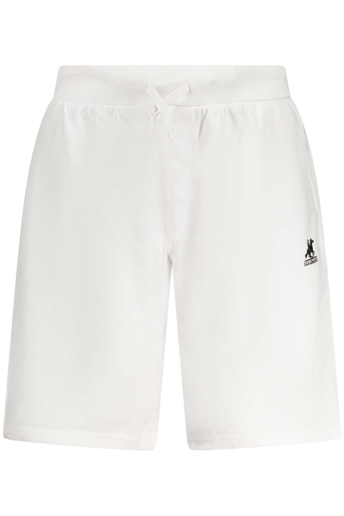 US GRAND POLO MEN'S WHITE SHORT PANTS