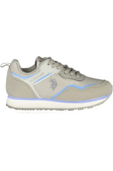 US Polo Assn. šedé dětské sportovní tenisky