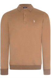 V4007 DEWBERRY MEN'S SWEATSHIRT-CAMEL