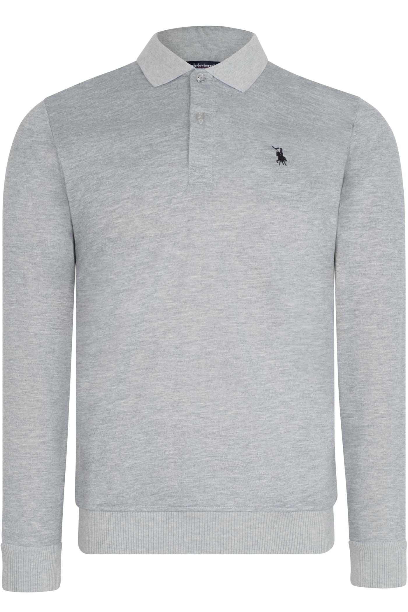 V9007 DEWBERRY MEN'S SWEATSHIRT-GREY