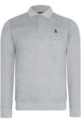 V9007 DEWBERRY MEN'S SWEATSHIRT-GREY