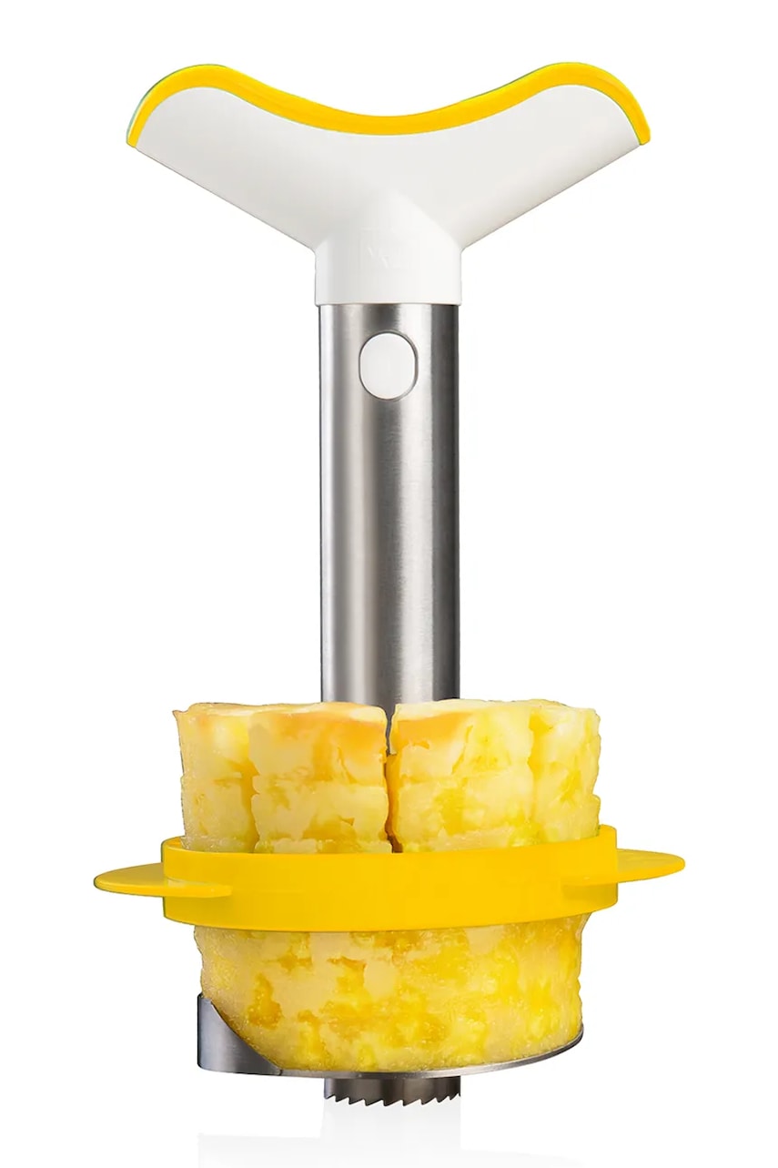 Vacu Vin  Kráječ ananasu  Pineapple Slicer & Wedger Stainl 20 x 10 cm